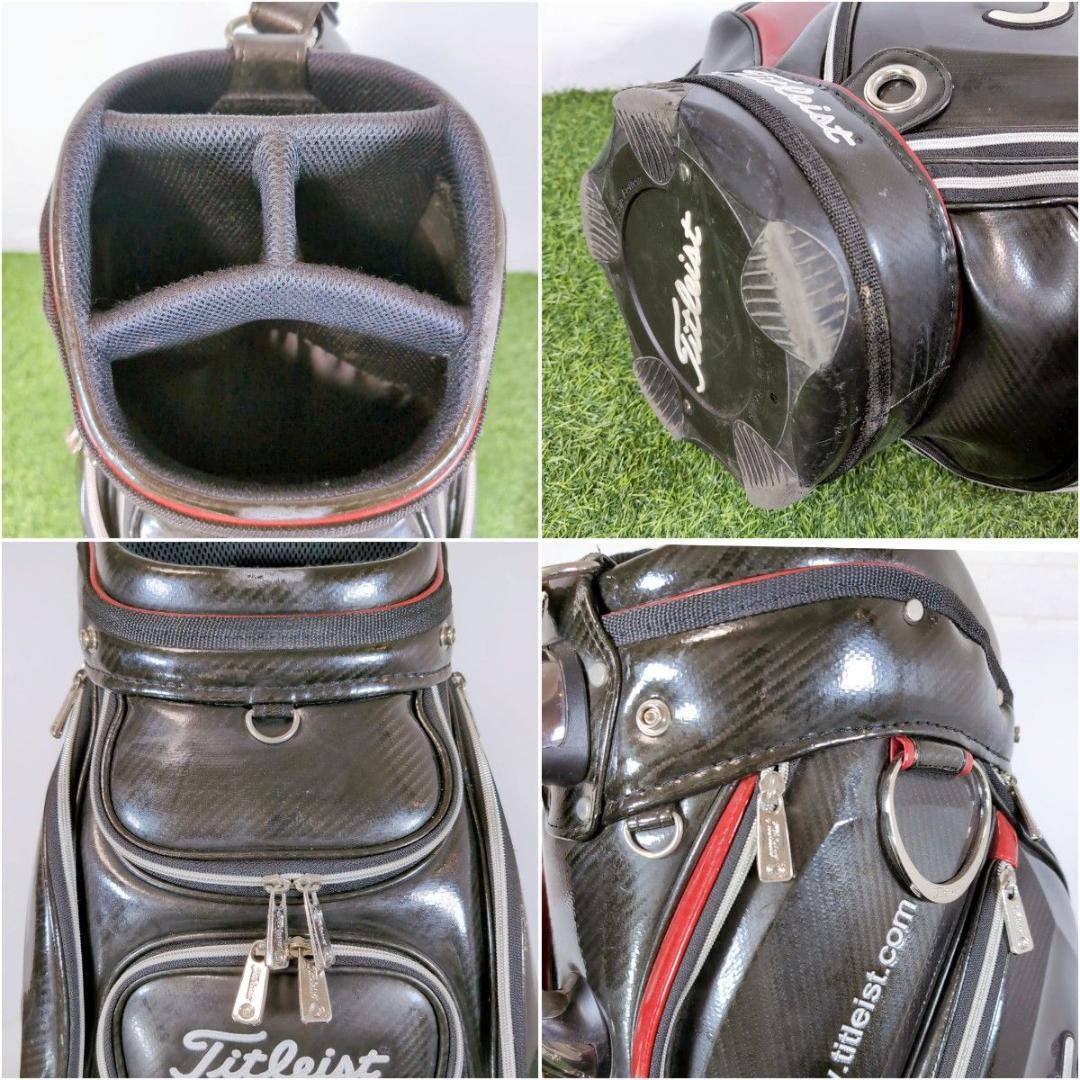 Titleist タイトリスト ツアーモデル 3点式 ゴルフ キャディバッグ