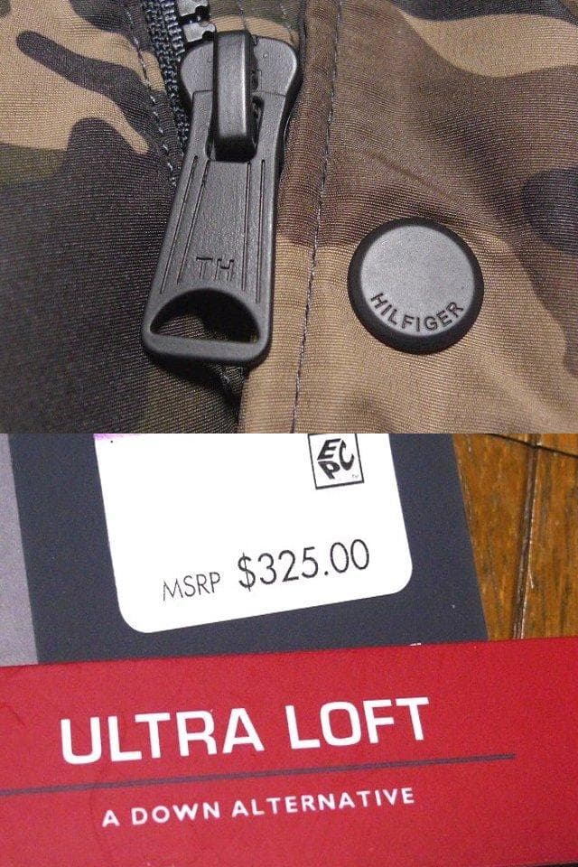【大きい】2XL3XL日本サイズ位トミーヒルフィガーUSA限定ダウンジャケット