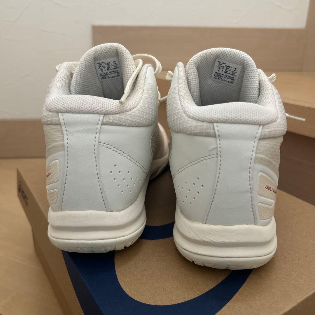 ASICS GELFAIRY9 バスケットシューズ ホワイト/レッド