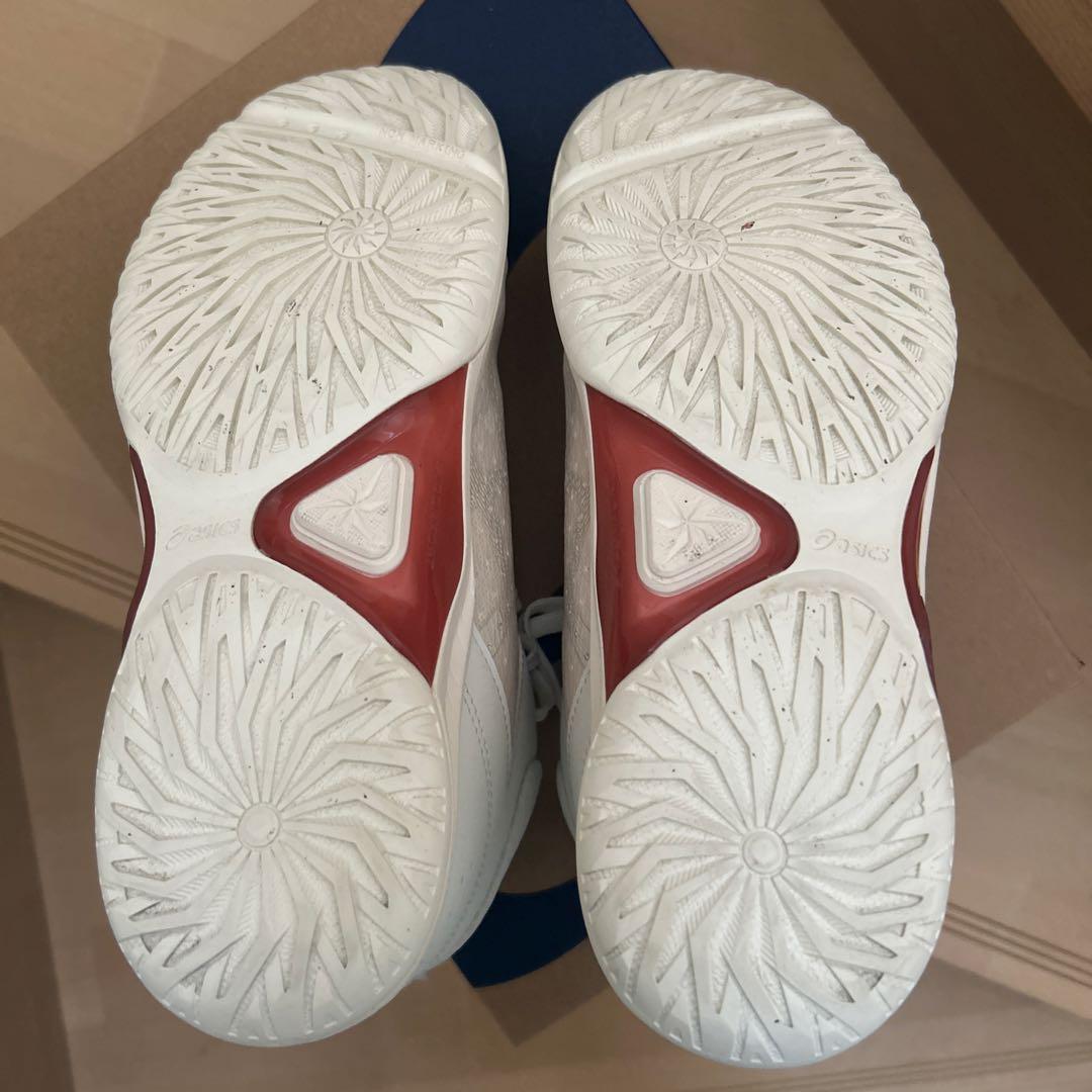 ASICS GELFAIRY9 バスケットシューズ ホワイト/レッド