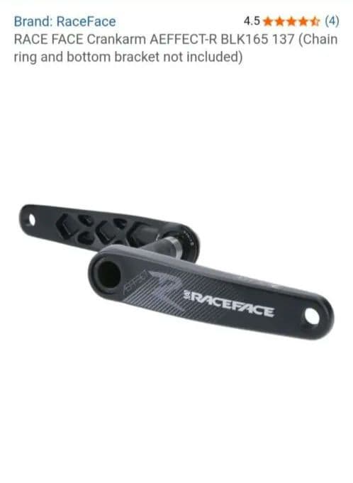 Raceface AEEFECT R クランクセット