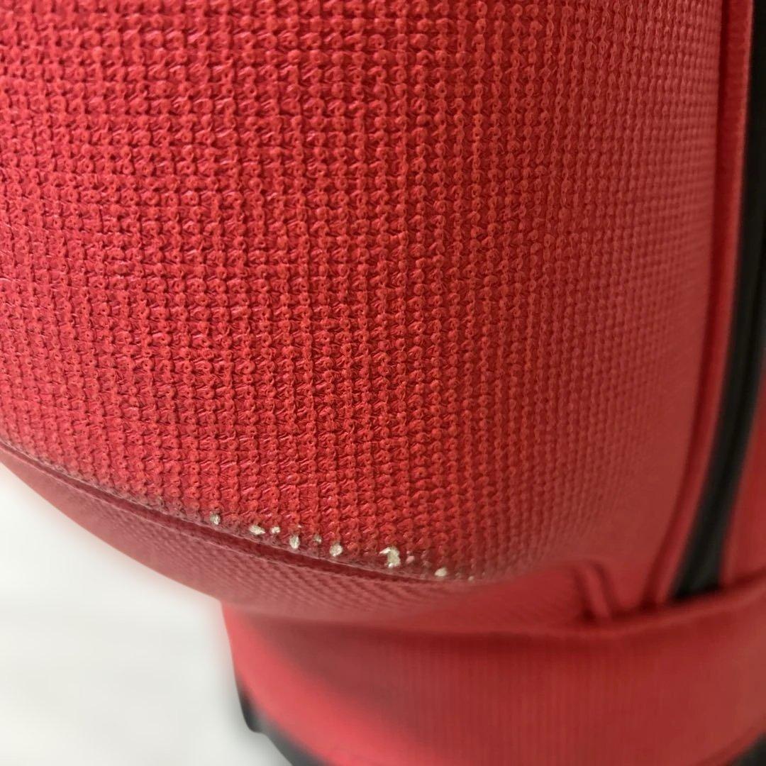 Munsingwear レッドキャディバッグ