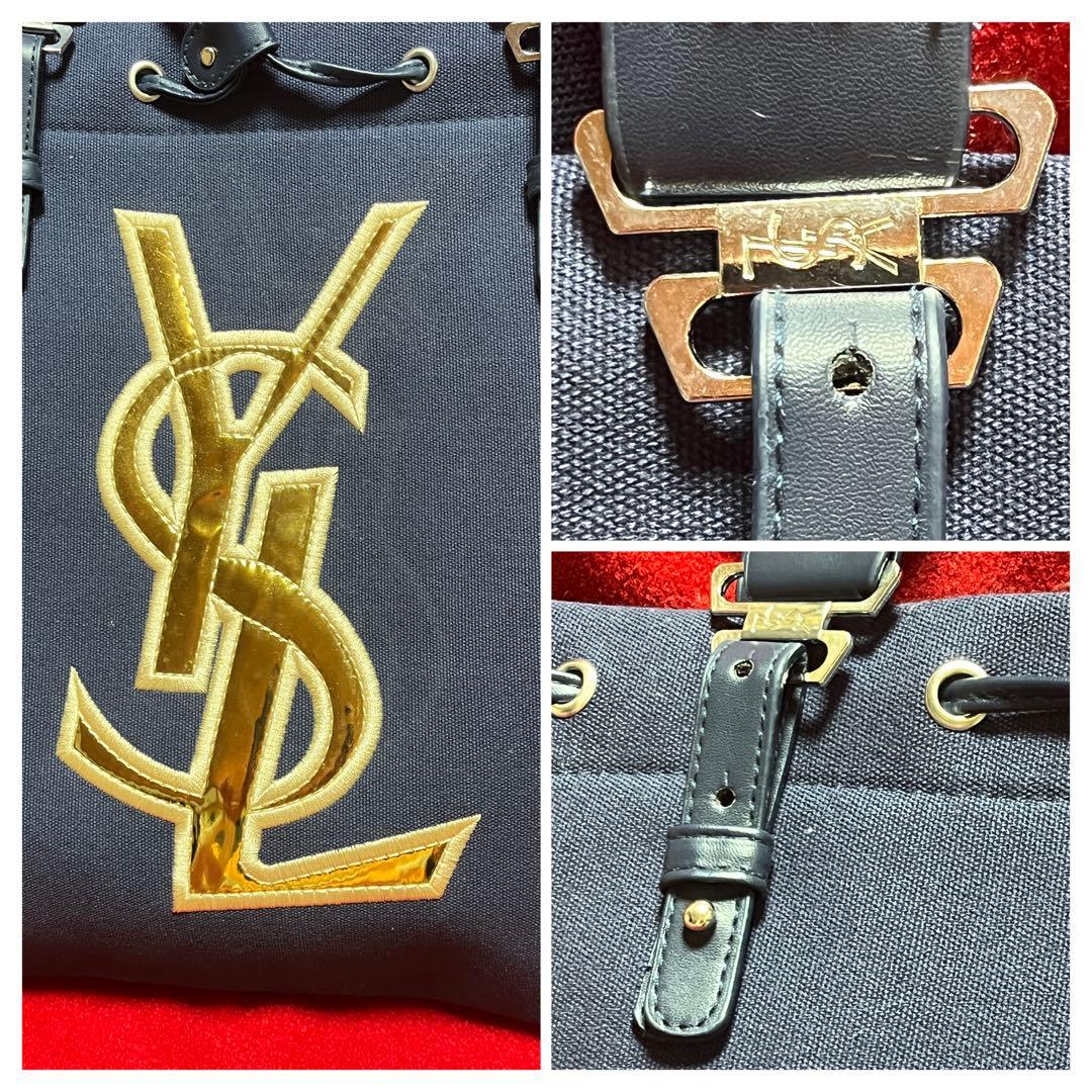 [YSL]キャンバス コスメトートバッグ 海外免税店ノベルティ限定商品