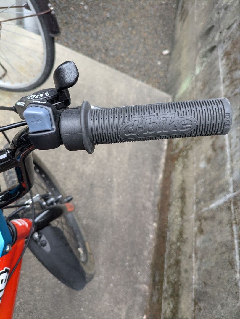 アイデス　dbike マウンテンバイク 20インチ オレンジ　ヘルメット付き
