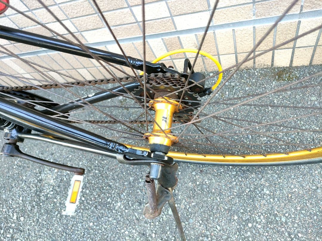 シマノ7段変速 クロスバイク 軽量アルミフレーム 福岡市内周辺限定配送