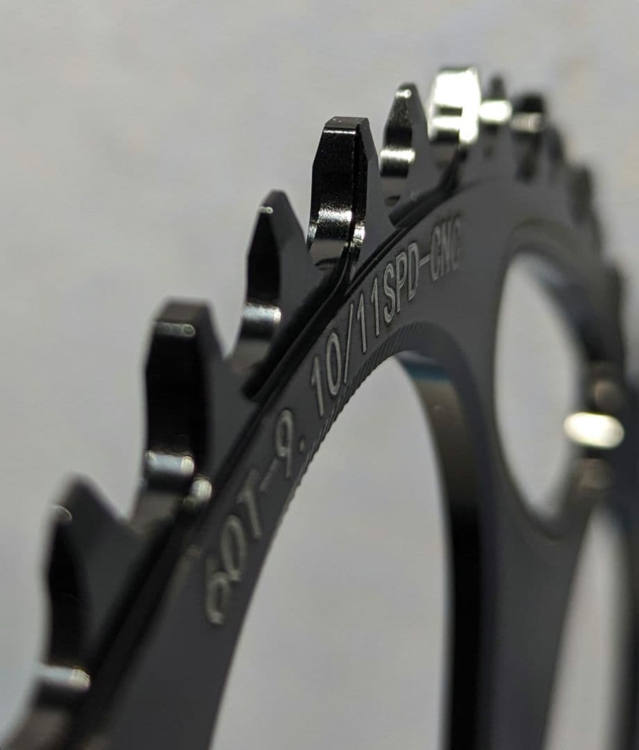 wuzei PCD 110mm(5アーム) ナローワイドチェーンリング 60T
