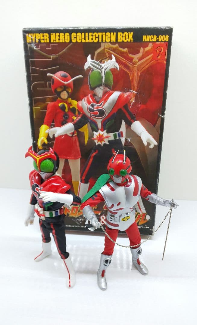 ✨19cm可動❗仮面ライダーストロンガー+タックル❣️★昭和/特撮/ZX☘️