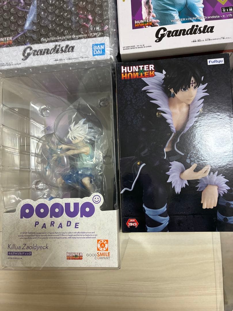 HUNTER×HUNTER フィギュア クリアポスター まとめ売り