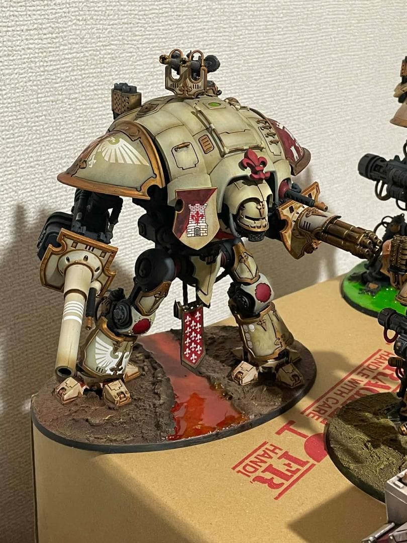 ウォーハンマー40K インペリアルナイト＋グレイファクス軍 塗装済