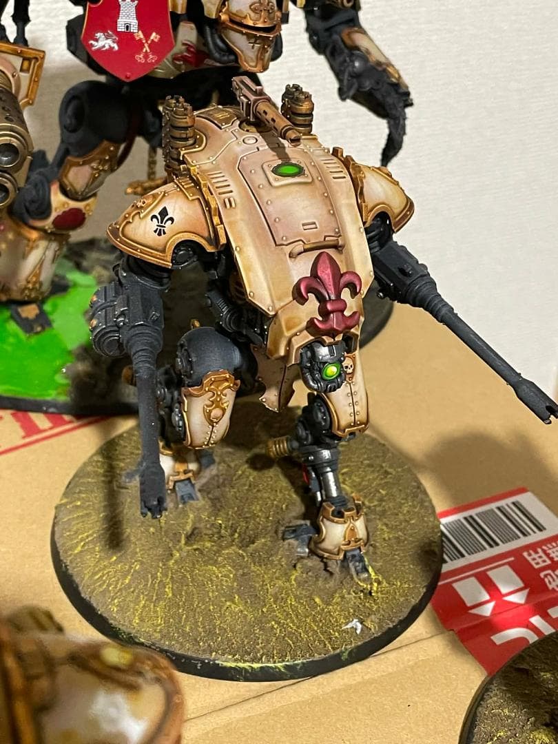 ウォーハンマー40K インペリアルナイト＋グレイファクス軍 塗装済
