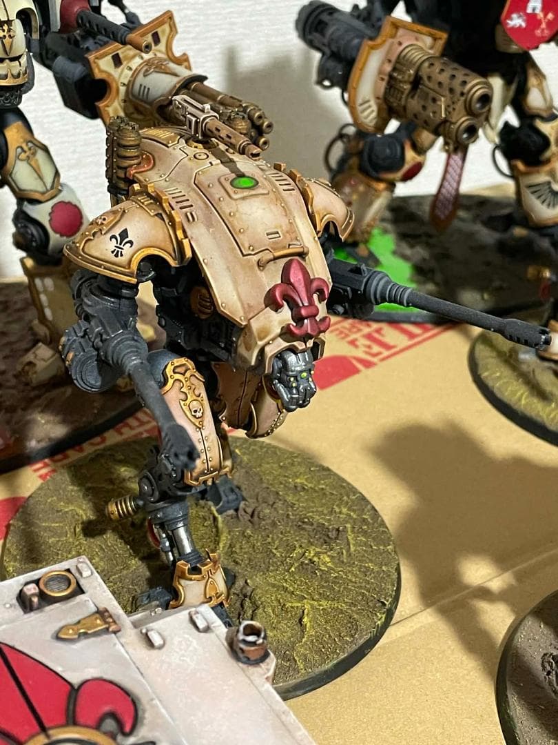ウォーハンマー40K インペリアルナイト＋グレイファクス軍 塗装済