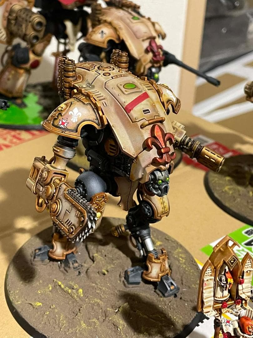 ウォーハンマー40K インペリアルナイト＋グレイファクス軍 塗装済