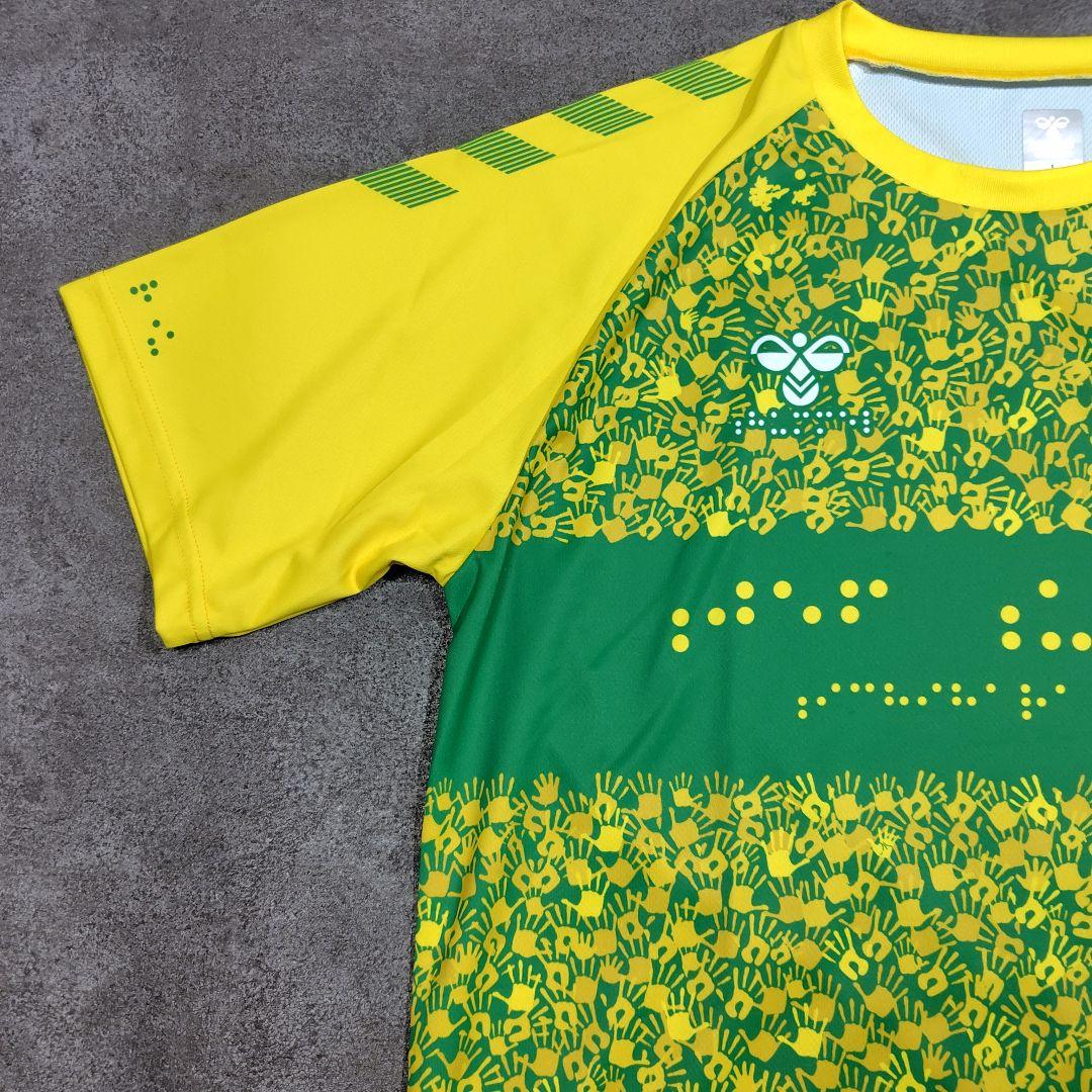 【限定品】ジェフユナイテッド千葉　hummel　点字シャツ　昇華転写