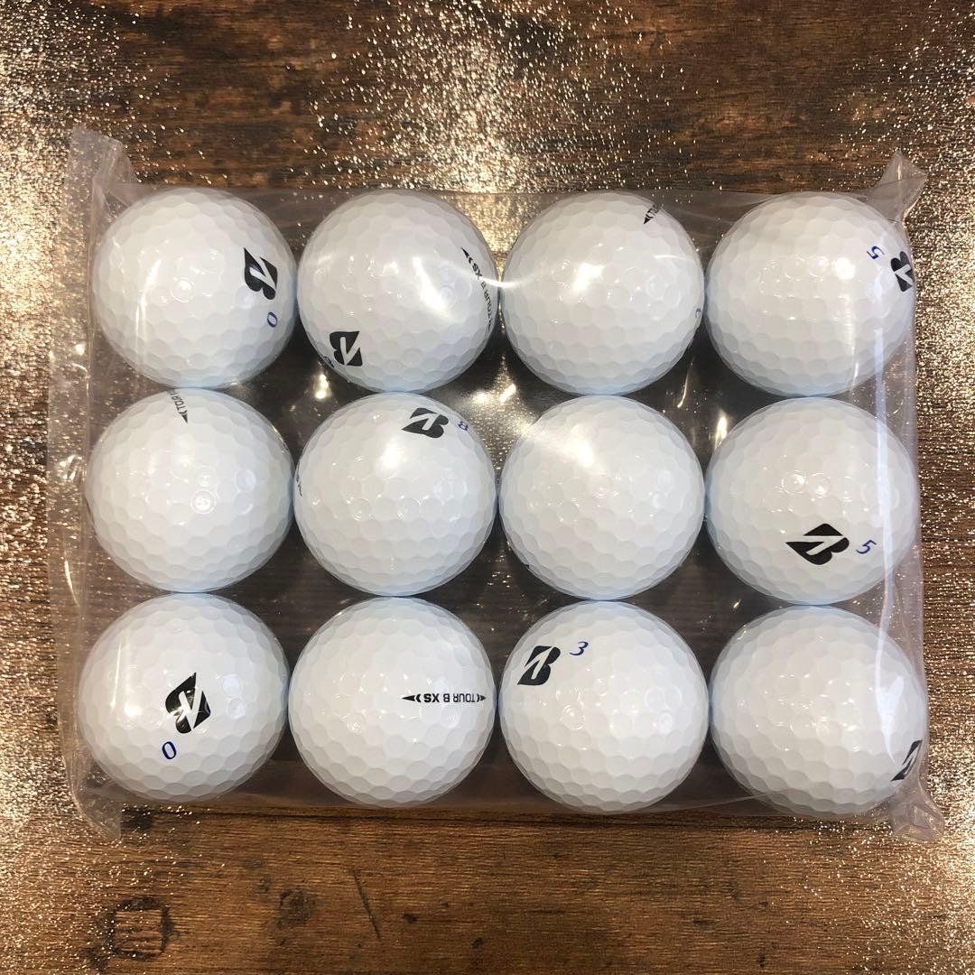 ゴルフボール TOUR B XS ホワイト 3箱36球 箱なし