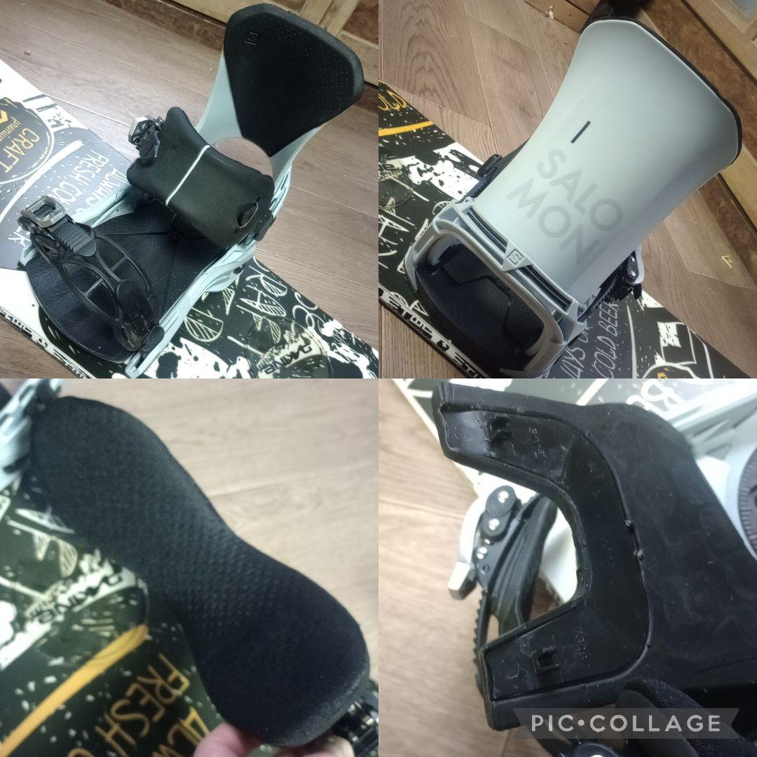高身長向け！　FTWO　SALOMON　スノーボードセット　159cm　グラトリ