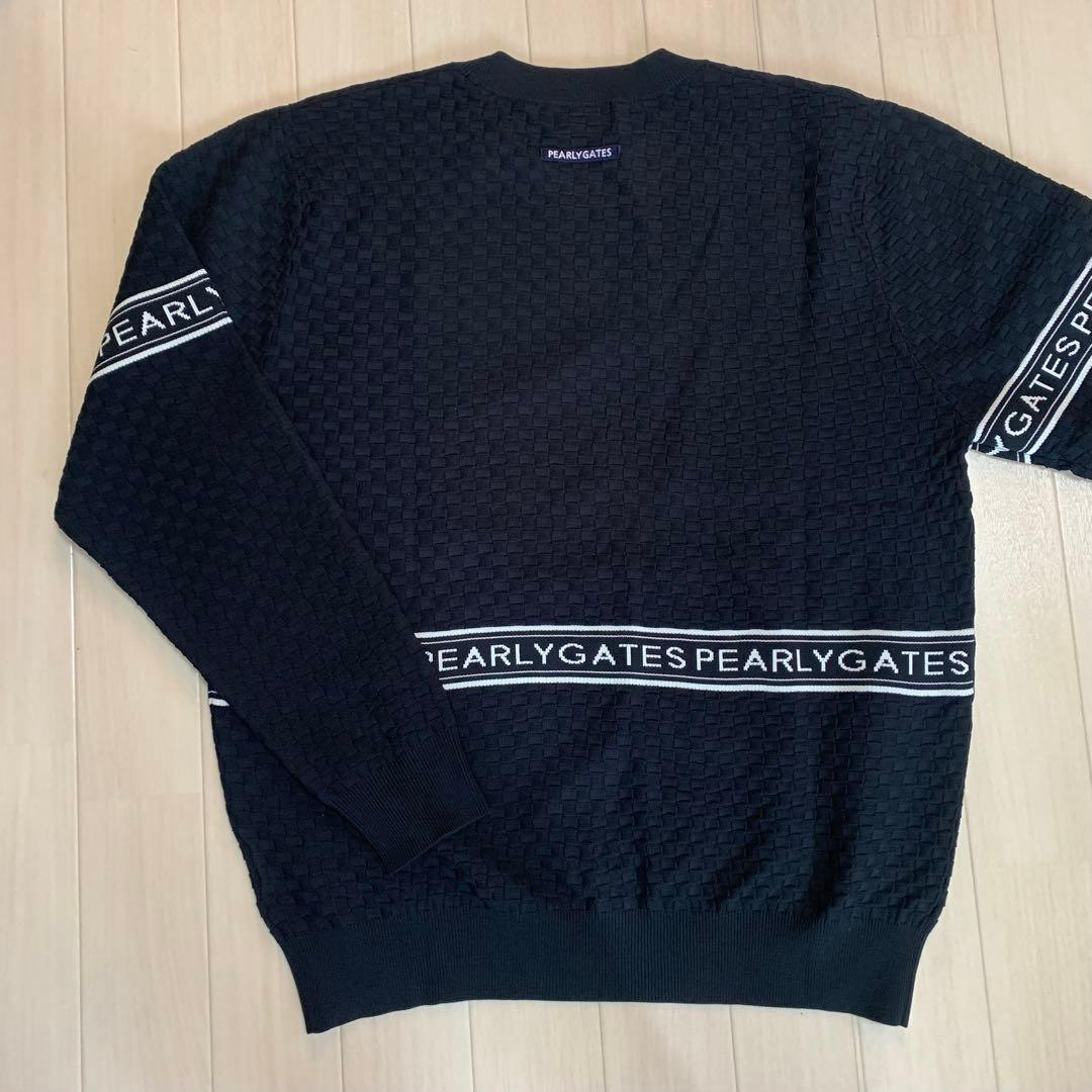 新品■33,000円【パーリーゲイツ】メンズ　長袖セーター ウェア 4/M