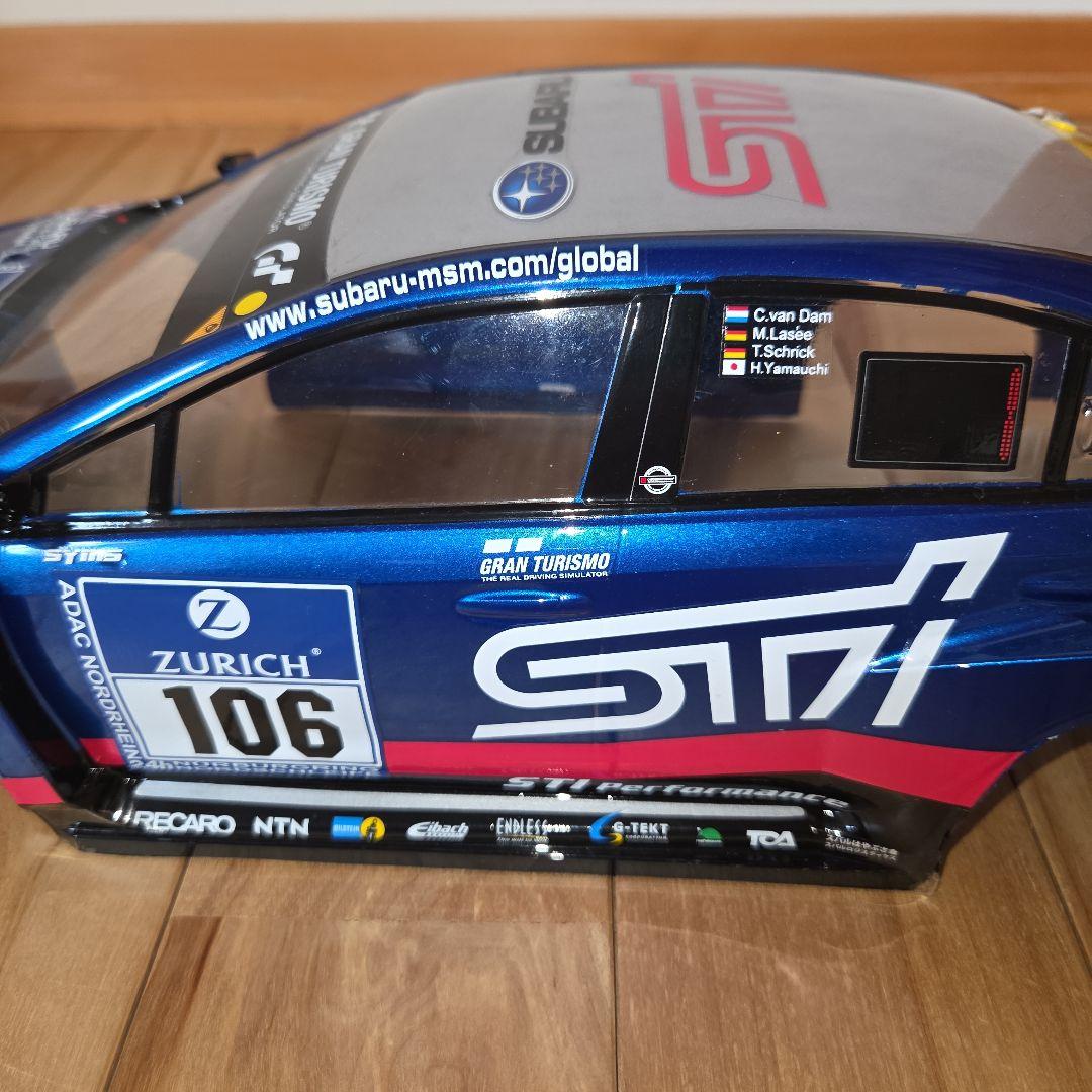 タミヤ　SUBARU WRX STI NBRチャレンジ ボディ　比較的美品