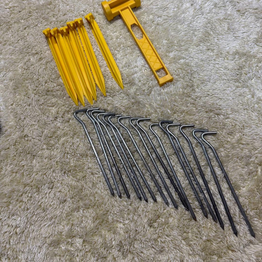 Coleman 3ポール　ワイドスクリーンタープ　スターターキッドのマット付き