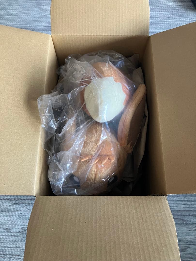 新品未使用 等身大イーブイ 寝そべりぬいぐるみ ポケモンセンター