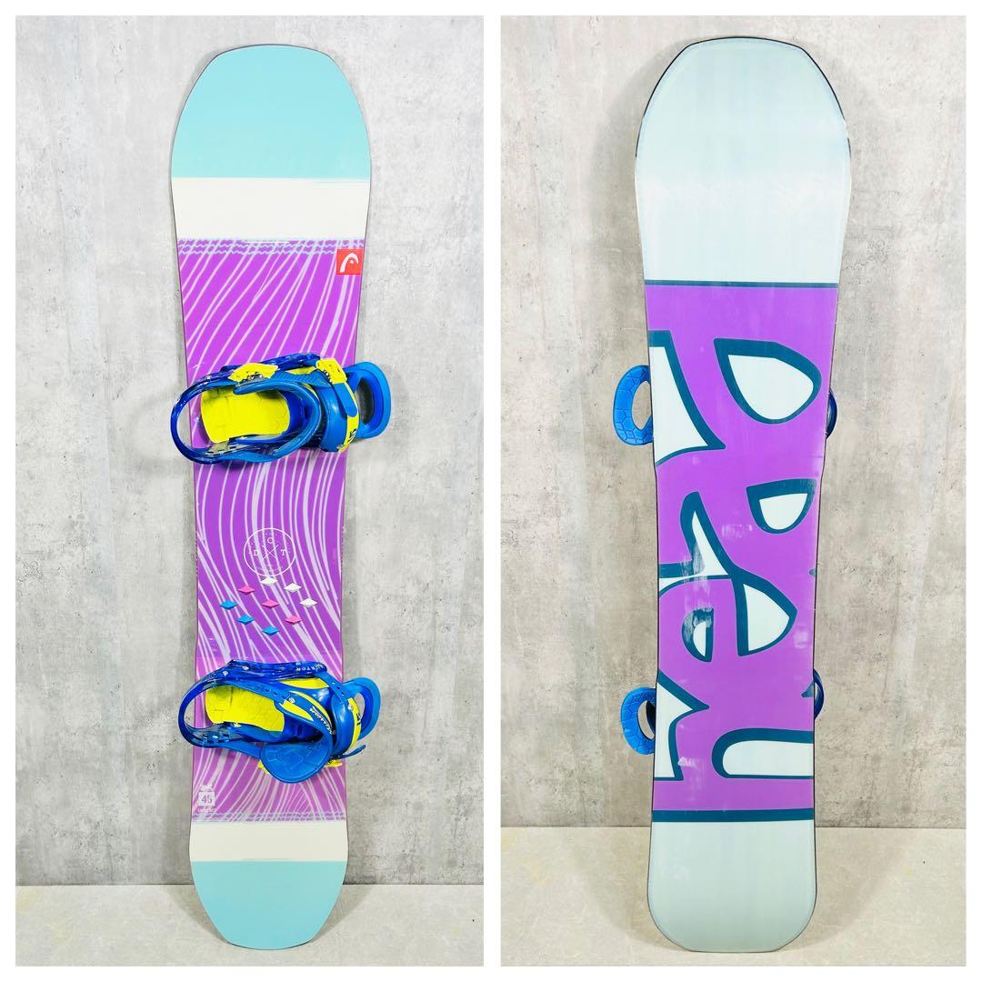 HEAD SHINE DTC 146cm レディース スノーボード セット