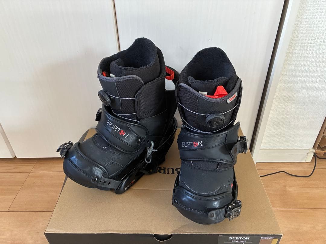 BURTON 子供用スノーボードブーツ ・ビンディングセット24cm