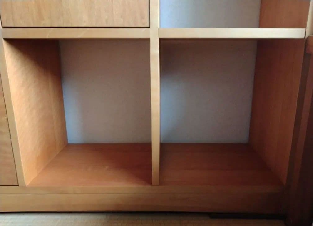 ACTUSアクタス 木製オープンシェルフ 9コンパートメント