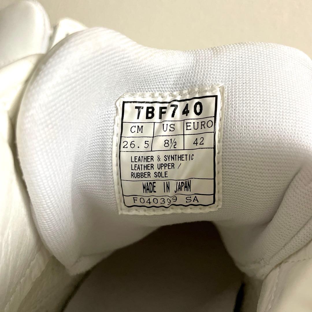 新品未使用！アシックスTBF740ファブレオールジャパン バスケットシューズ廃盤