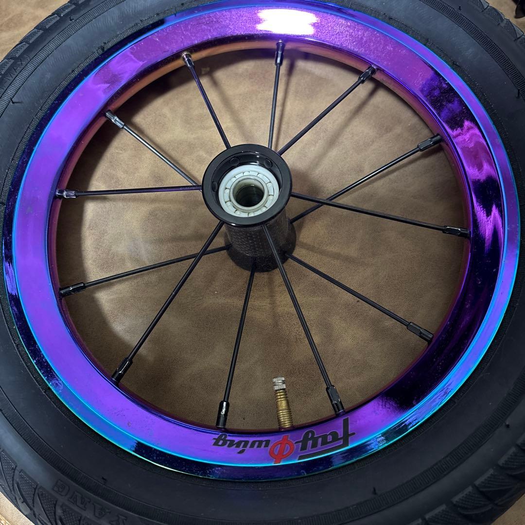 ストライダー　ランバイク　はなまる輪業さんホイル