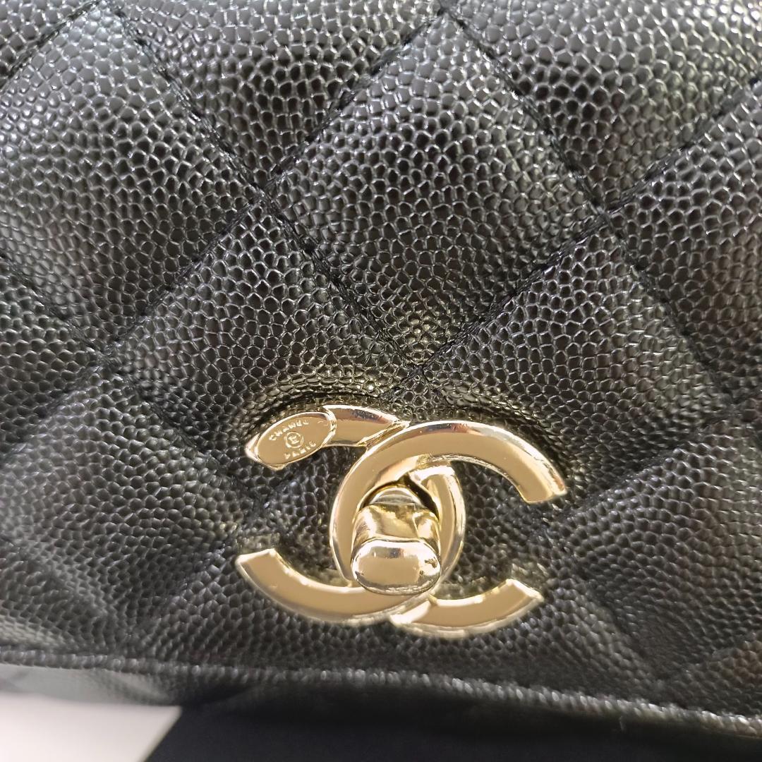CHANEL ノベルティ ミニ ショルダーバッグ キルティング ゴールド2WAY