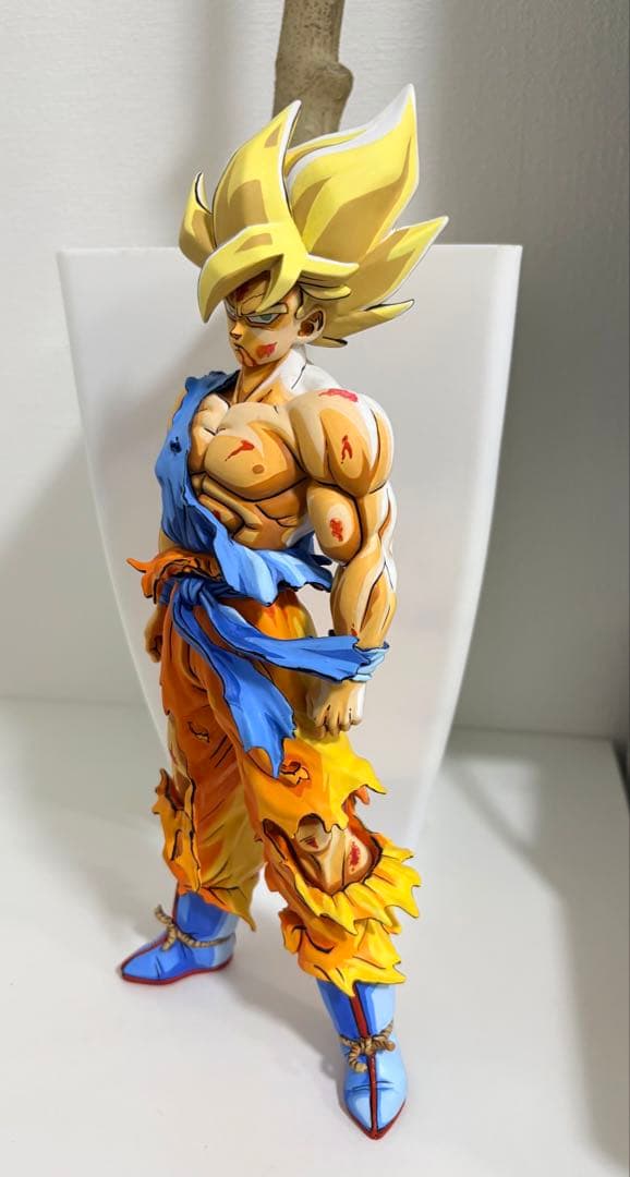 ドラゴンボールSMSPサイズ 伝説の超サイヤ人 孫悟空リペイント 二次元彩色