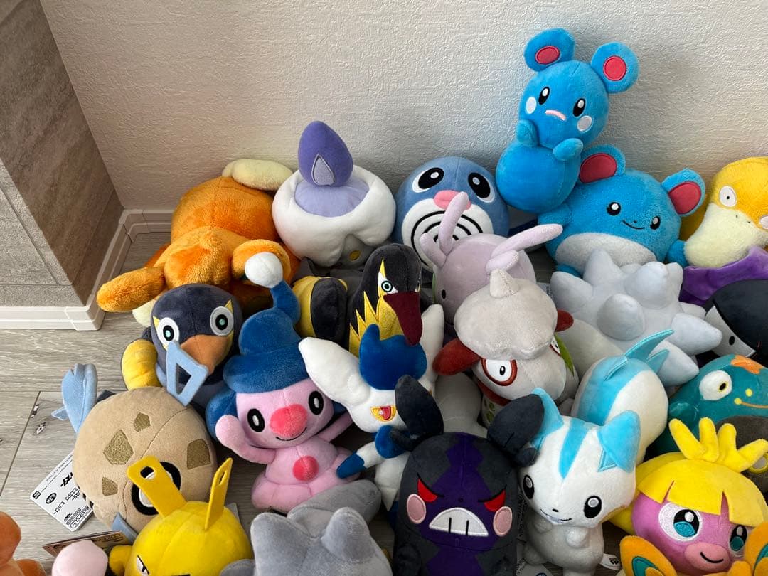 【タグ付き！】ポケモン ぬいぐるみ まとめ売り 47体セット