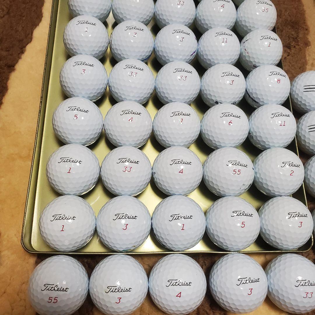 タイトリストPRO V1xロストボール2023年/25年モデル年式混合