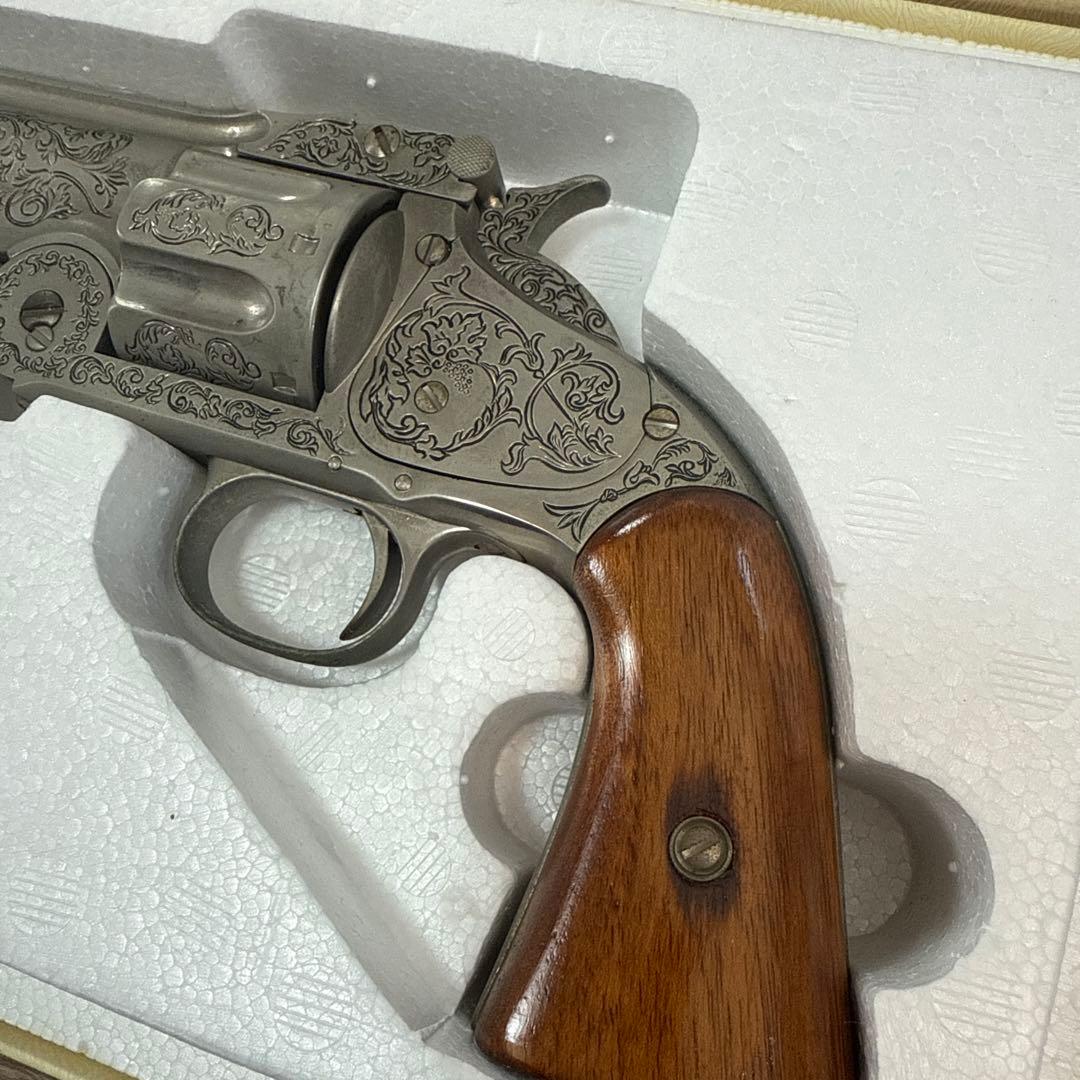 ワイアット アープ 44 リボルバー フランクリン ミント モデルガン 観賞用