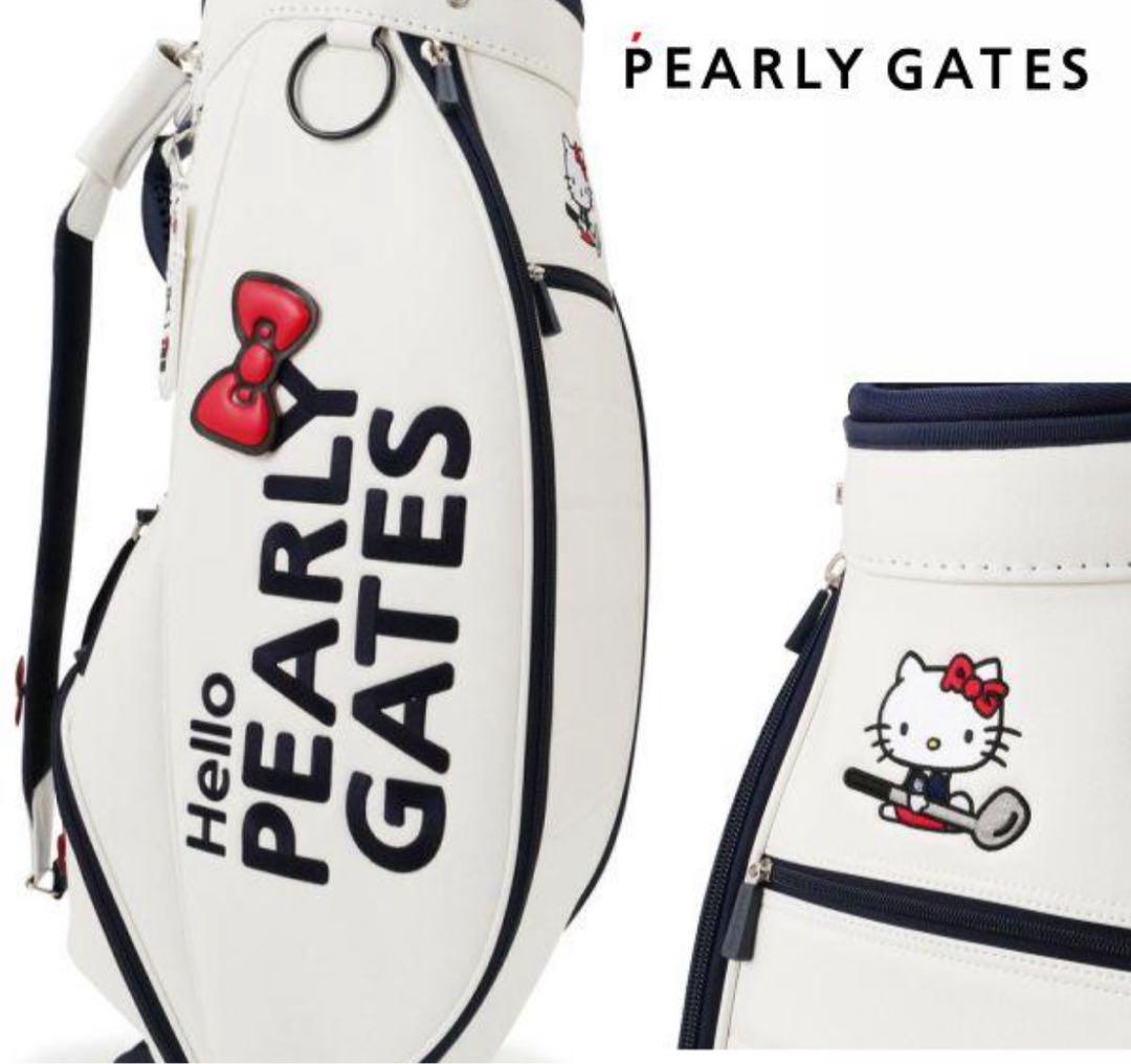 新品　ハローキティ パーリーゲイツ　ゴルフバッグ　Hello Kitty