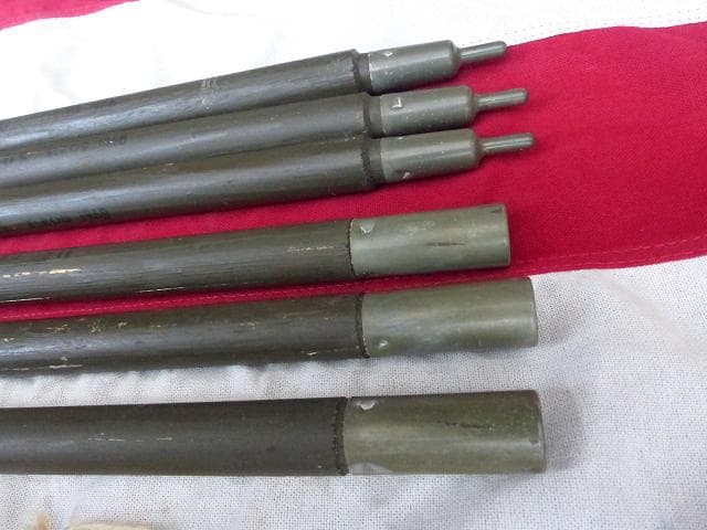 1968” 米軍実物 ナム戦 デッド!　テントポール　6本セット 軍幕 301