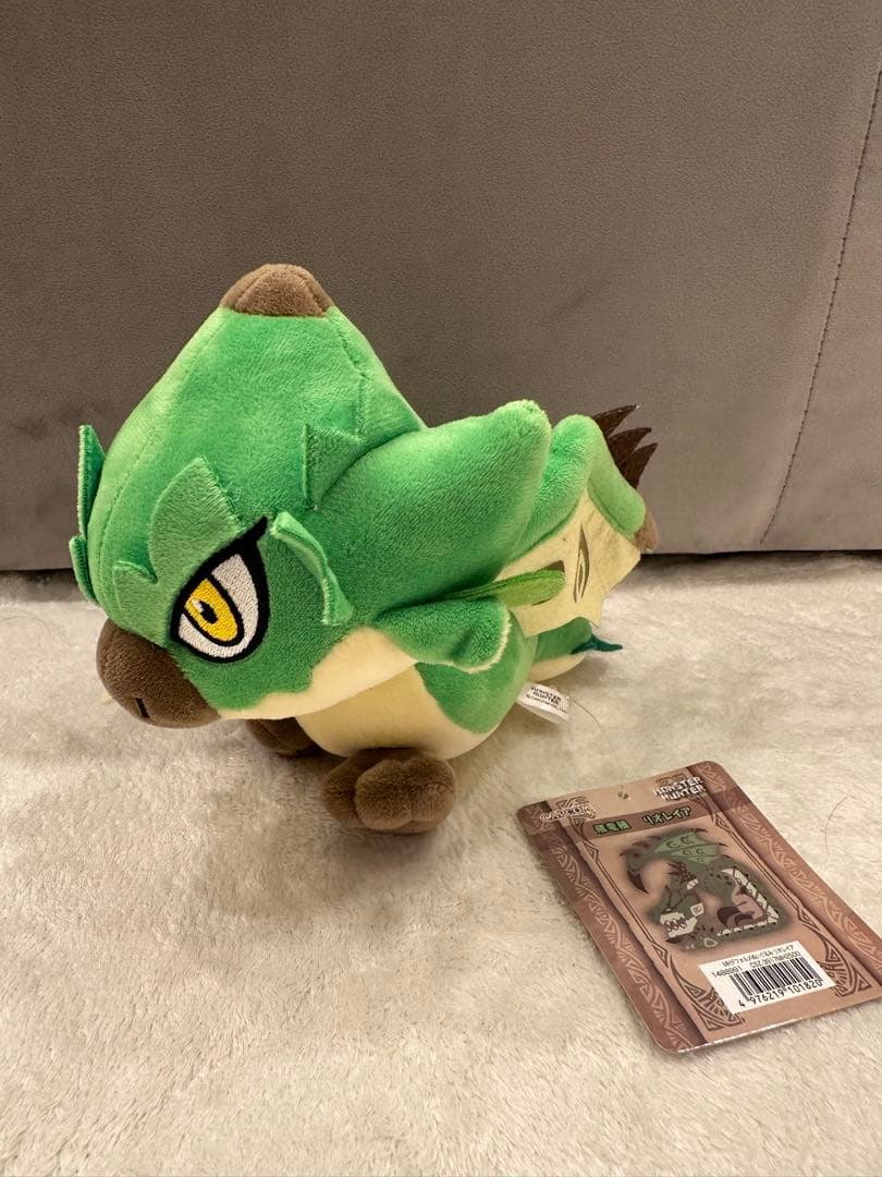 モンスターハンター　デフォルメぬいぐるみ　リオレウス、リオレイア、希少種セット