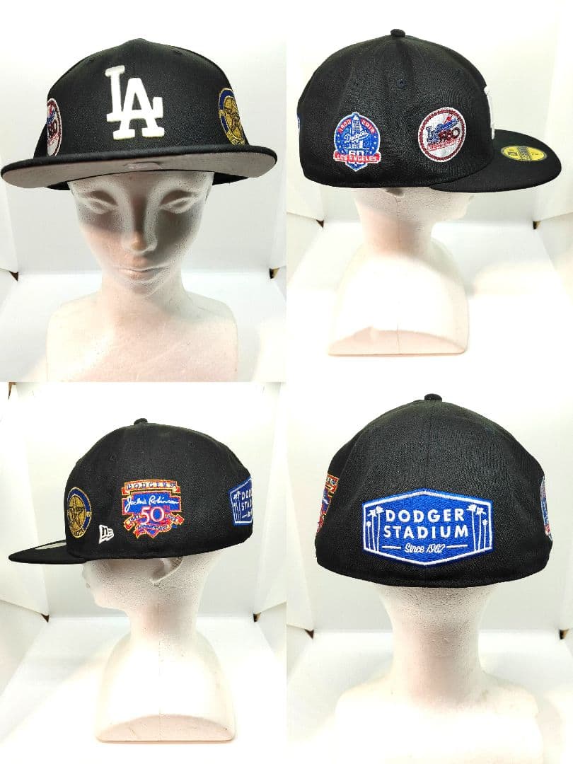 NEW ERA ドジャース マルチパッチ クーパーズタウン キャップ帽 中古品