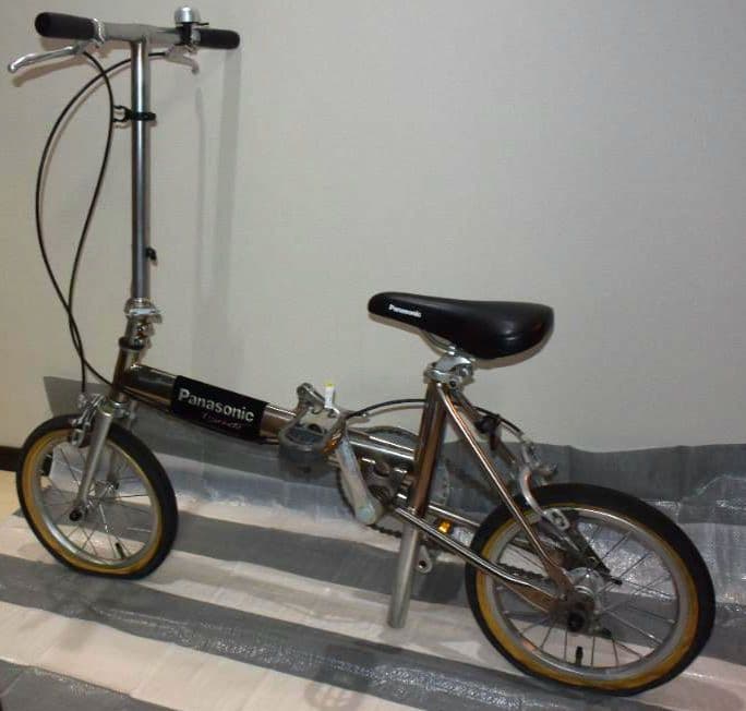 【ジャンク品】 Panasonic 折りたたみ自転車 トレンクル7500