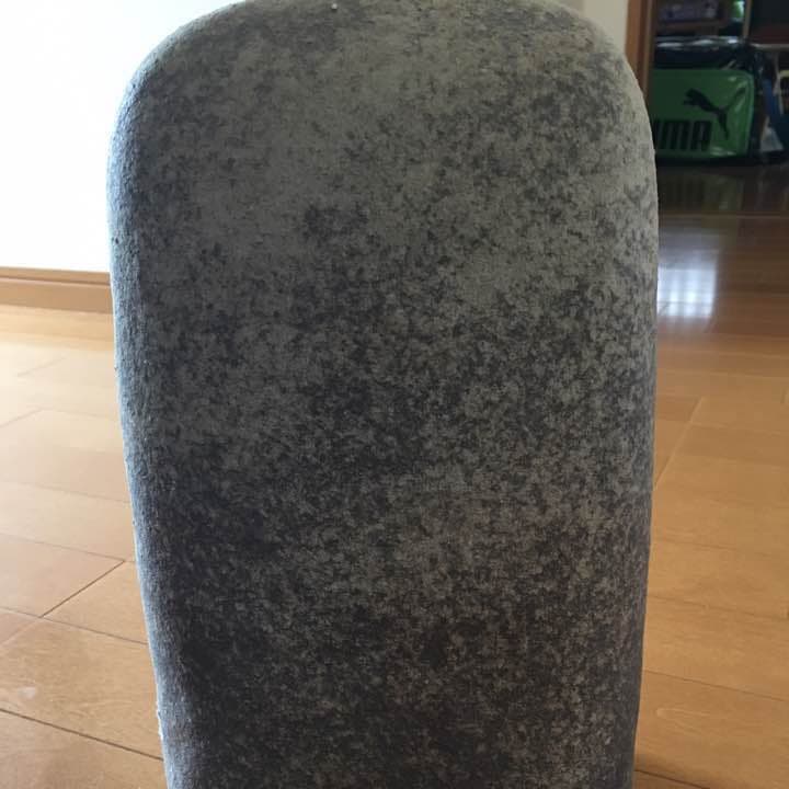 《作家作品》置き時計 岩石風