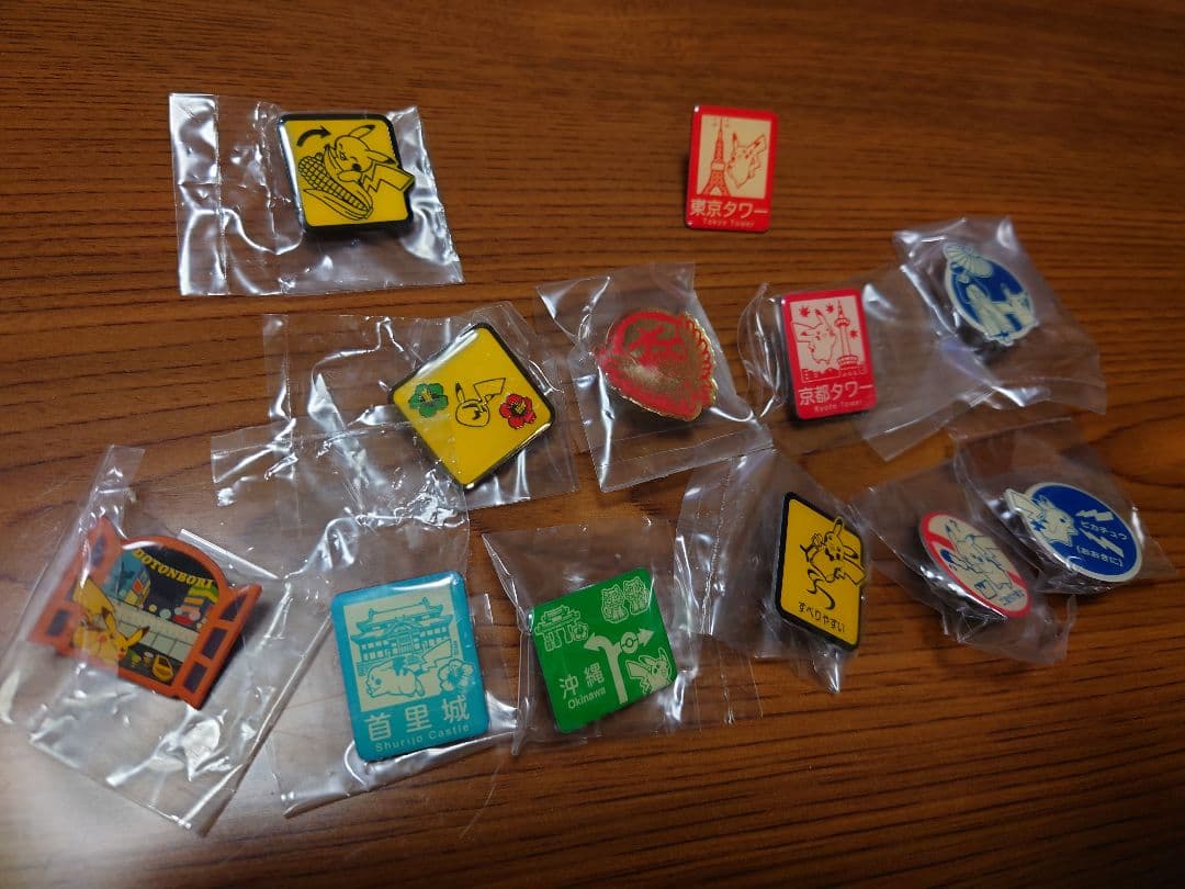 ポケモンご当地 ピンズコレクション 12個セット