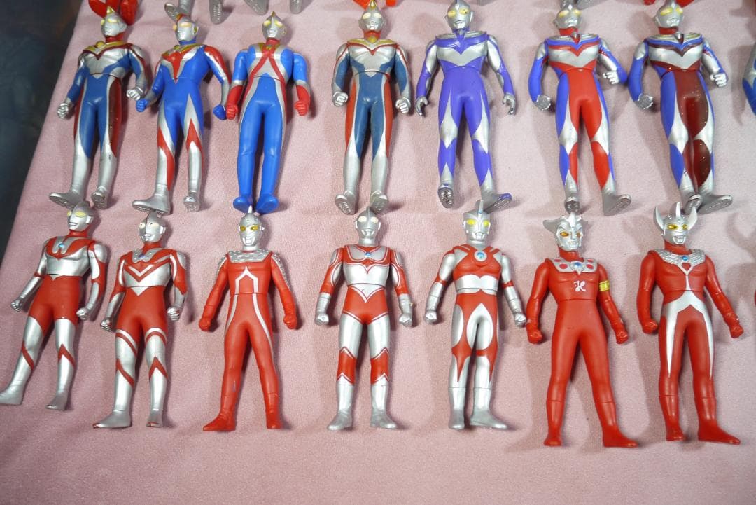 ウルトラヒーローシリーズ　800サイズ　500サイズ　ソフビ　66体セット