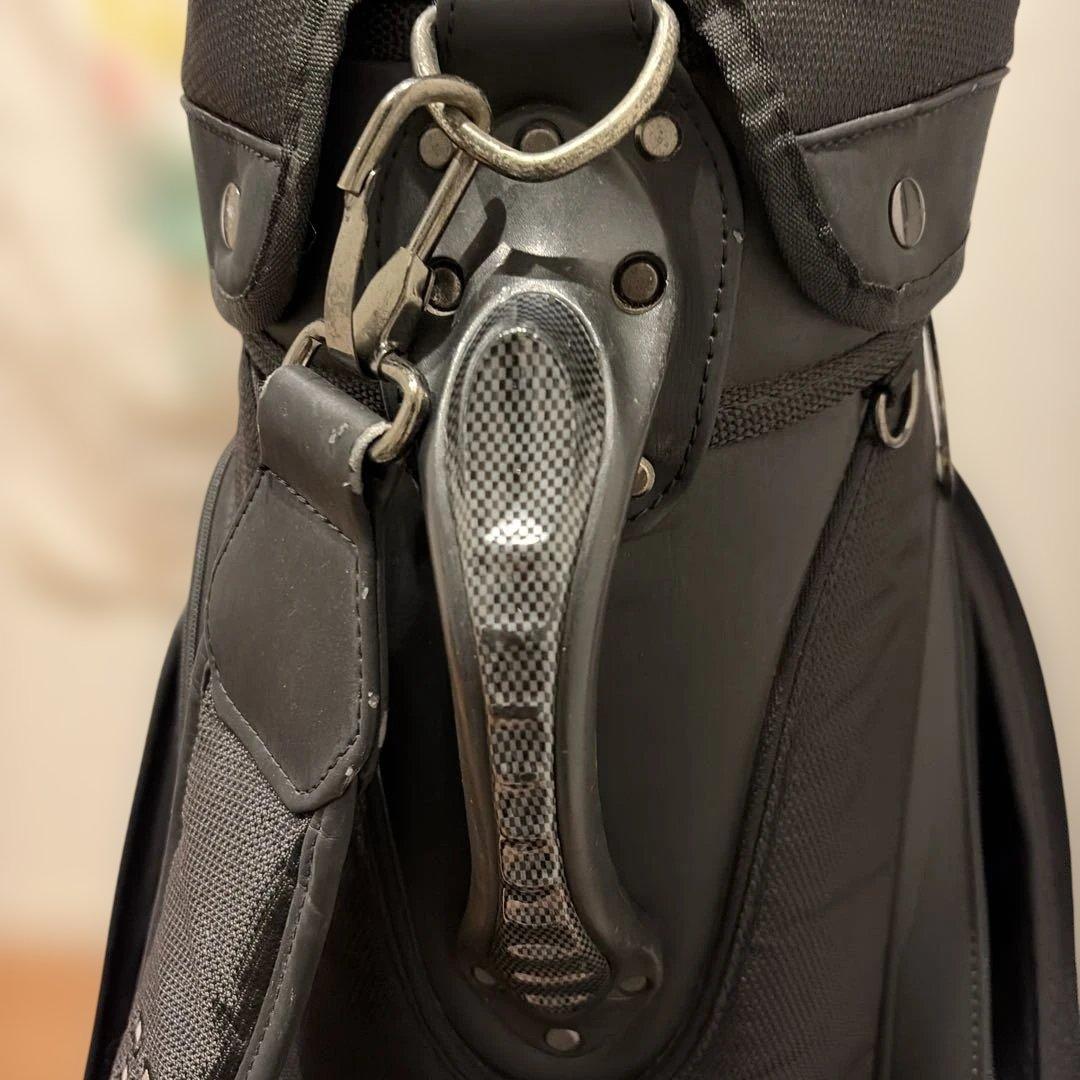 ナイキゴルフ キャディバッグ ブラック 廃盤 9型　6分割 NIKE GOLF