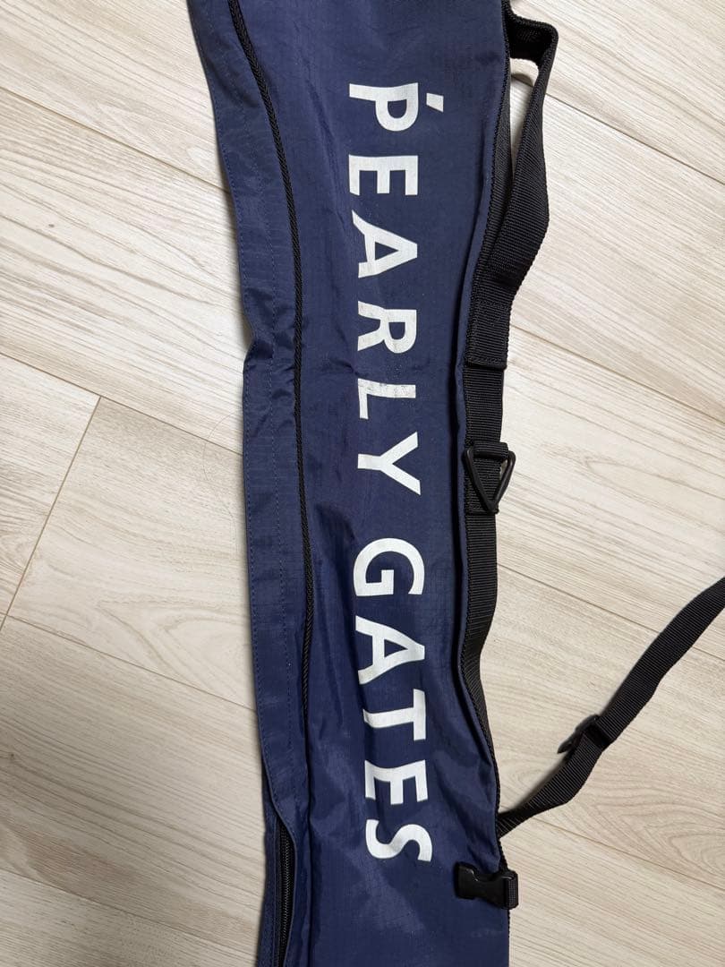 パーリーゲイツ PEARLY GATES クラブケースネイビー 【肩紐有りです】