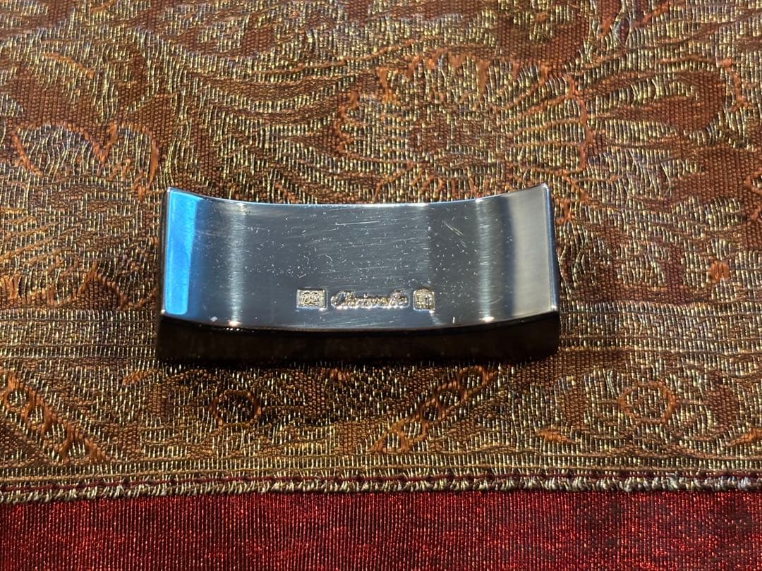 新品　クリストフル Christofle 箸・ナイフレスト 4個セット 銀食器
