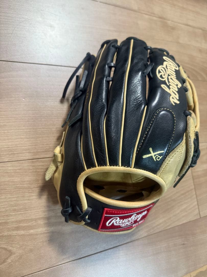 Rawlings ローリングス　軟式野球グローブ RBG 黒/ベージュ　外野手用