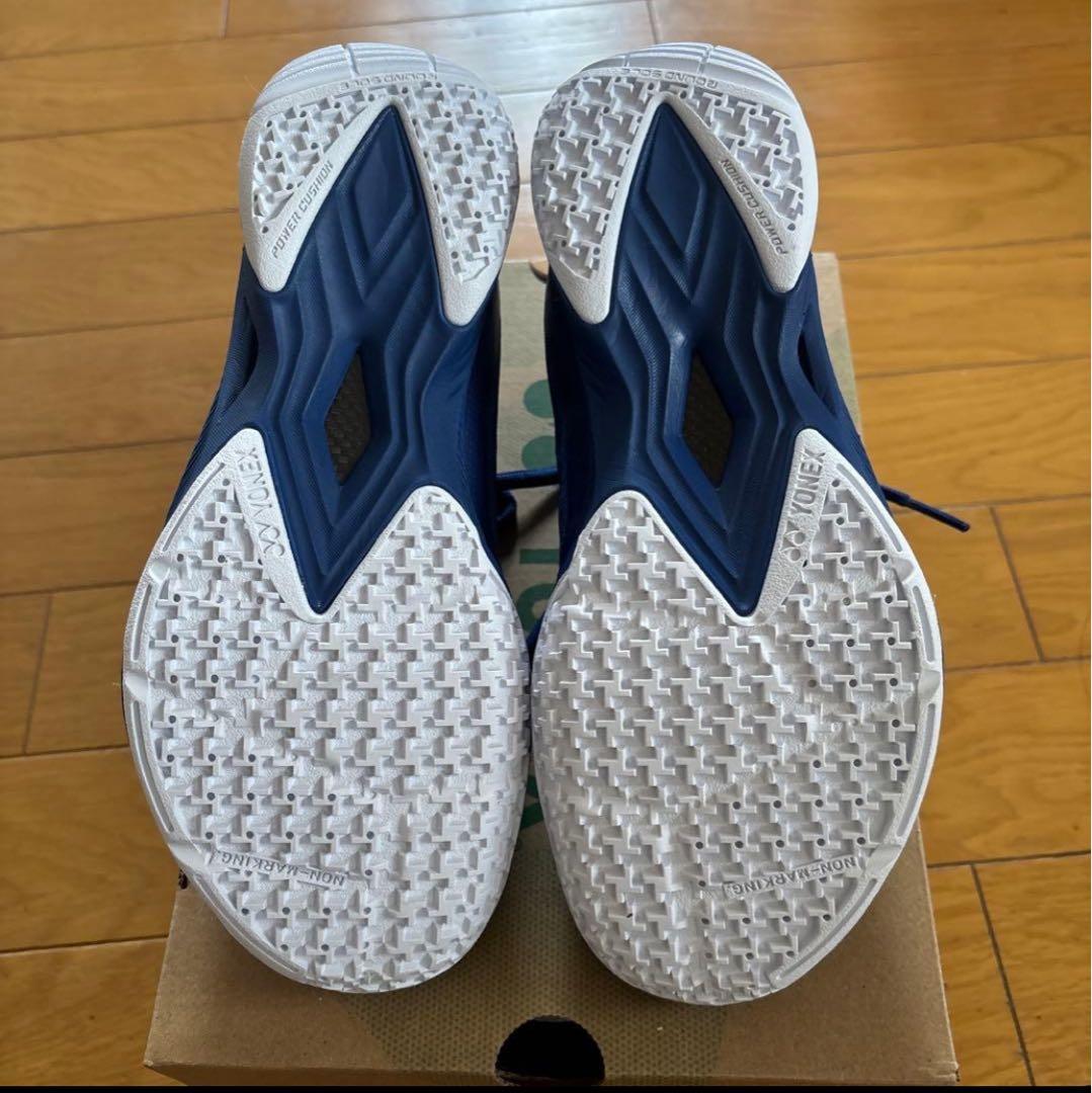 YONEX バドミントンシューズ　エアラスz 28.0cm ブルーネイビー