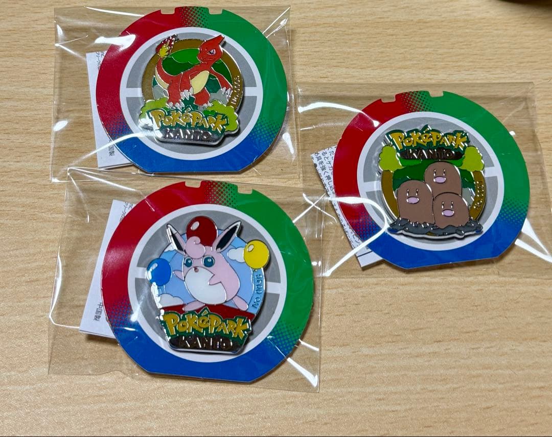 ポケパークカントー　ピンズ　まとめ売り