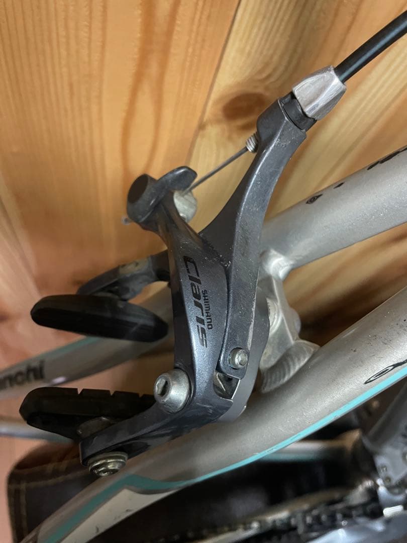 ビアンキ　Bianchi ロードバイクフレーム シルバー