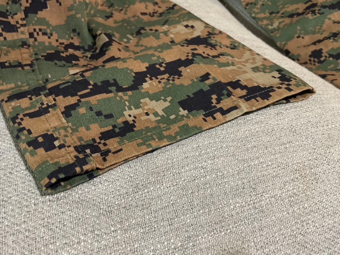 米軍実物 USMC MARPAT 上下セット Small-Short 美品