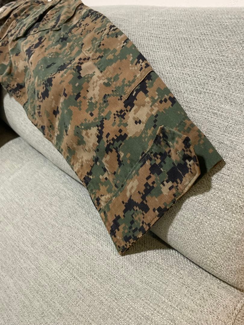 米軍実物 USMC MARPAT 上下セット Small-Short 美品